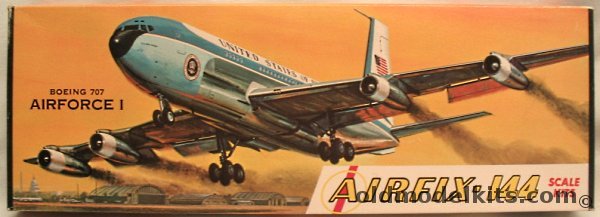 Airfix 1/144 Boeing 707 Air Force One - Craftmaster Issue, 5-129 plastic model kit